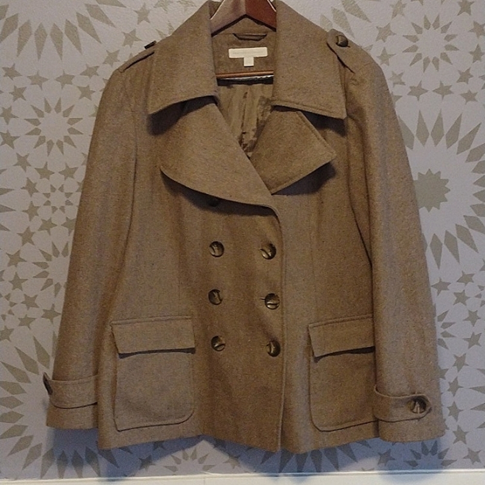 New York & company wool blend coat